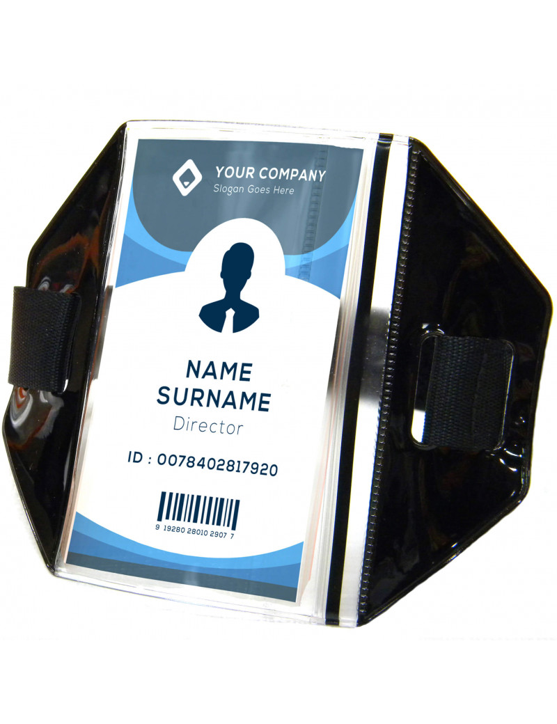 Armband ID Badge Holder