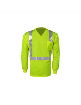 LIME BIRDSEYE T C2 LONG SLEEVE